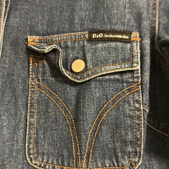 D&G Women’s Denim Button Shirt - Picture 2 of 6